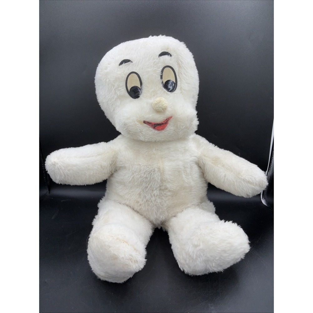 Vintage Casper the Friendly Ghost Stuffed Doll Plush 24" Commonwealrh Toys USA
